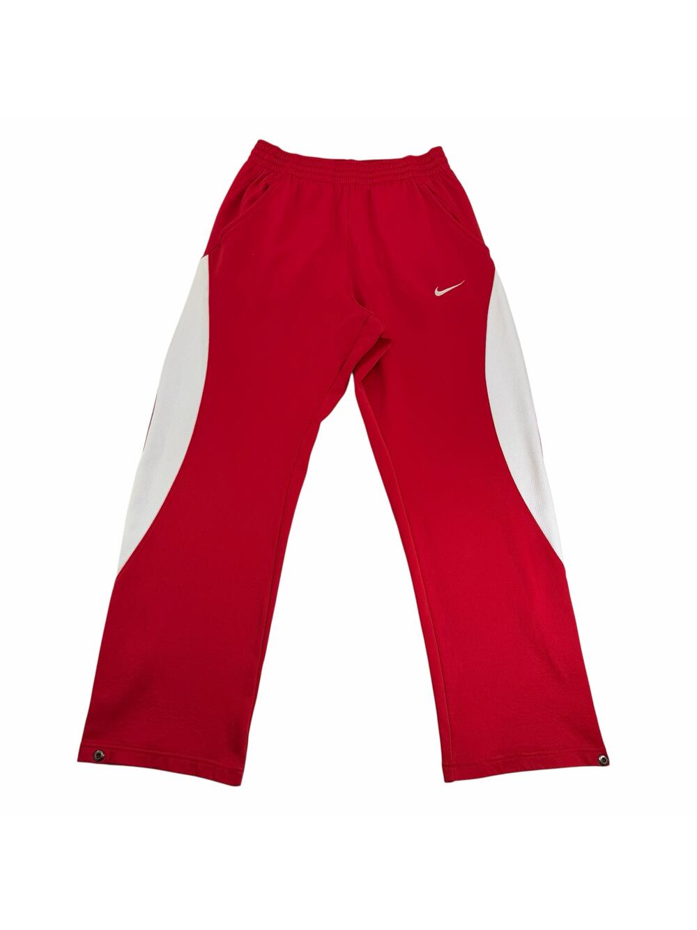 Vintage y2k Nike Athletic Baggy Red Sweatpants Men's Medium Basketball Joggers